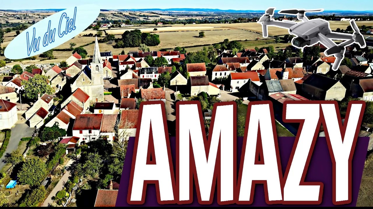 AMAZY vu du ciel (Nièvre - Bourgogne Franche-Comté) gratuit