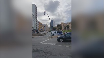 La viral persecución policial en La Coruña a una mujer drogada y sin carnet