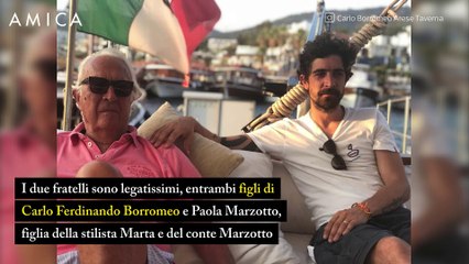 Gli auguri “vintage” di Beatrice Borromeo al fratello Carlo