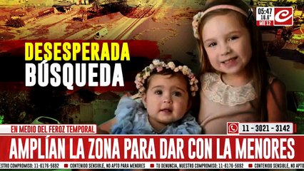 Catástrofe en Bahía Blanca: continúa la desesperada búsqueda de Delfina y Pilar