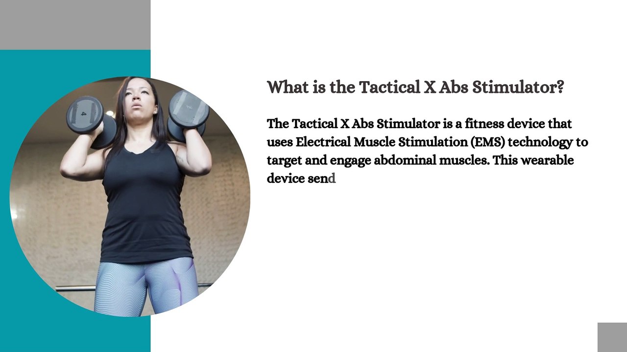 Tactical X Abs Stimulators - Smarter Fitness for Effortless Core Strengthening