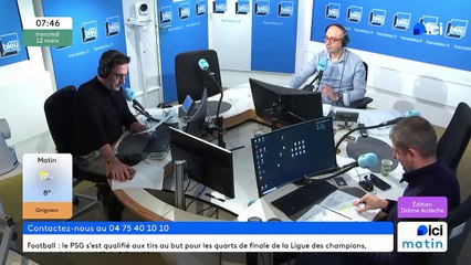 Stéphane Adam, président de la fédération nationale des  infirmiers dans la Drôme