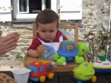 anniversaire d'arthur, 1 an, la bourneuvrie, Mai 2008