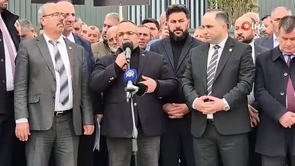 Tekirdağ’da onlarca minibüs belediye önünde kontak kapattı