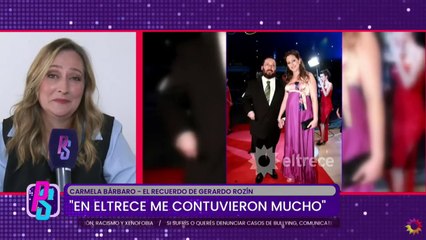Carmela Bárbaro reveló qué le dijo Roberto Moldavsky tras la muerte de Gerardo Rozín: "Me trató mal"
