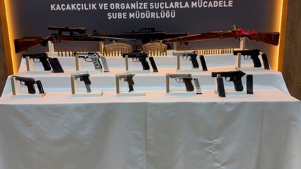 Kargo şirketi araçlarına özel bölümler yapıp, silah zulalamışlar; 17 gözaltı