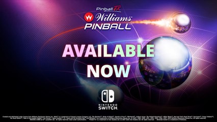 Pinball FX Nintendo Switch Official Williams Pinball Content Update Trailer