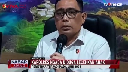 Highlight Kasus Kapolres Ngada Cabuli Anak di Bawah Umur