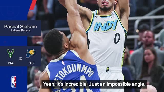 'An incredible shot' - Siakam lauds Haliburton after dramatic game-winner