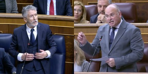 Miguel Tellado hace tragarse a Marlaska sus propias palabras sobre la competencia estatal del control de la inmigración