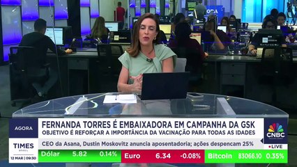 Fernanda Torres é embaixadora da campanha da GSK sobre longevidade saudável