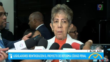 Legisladores reintroducen el proyecto de reforma código penal | El Despertador