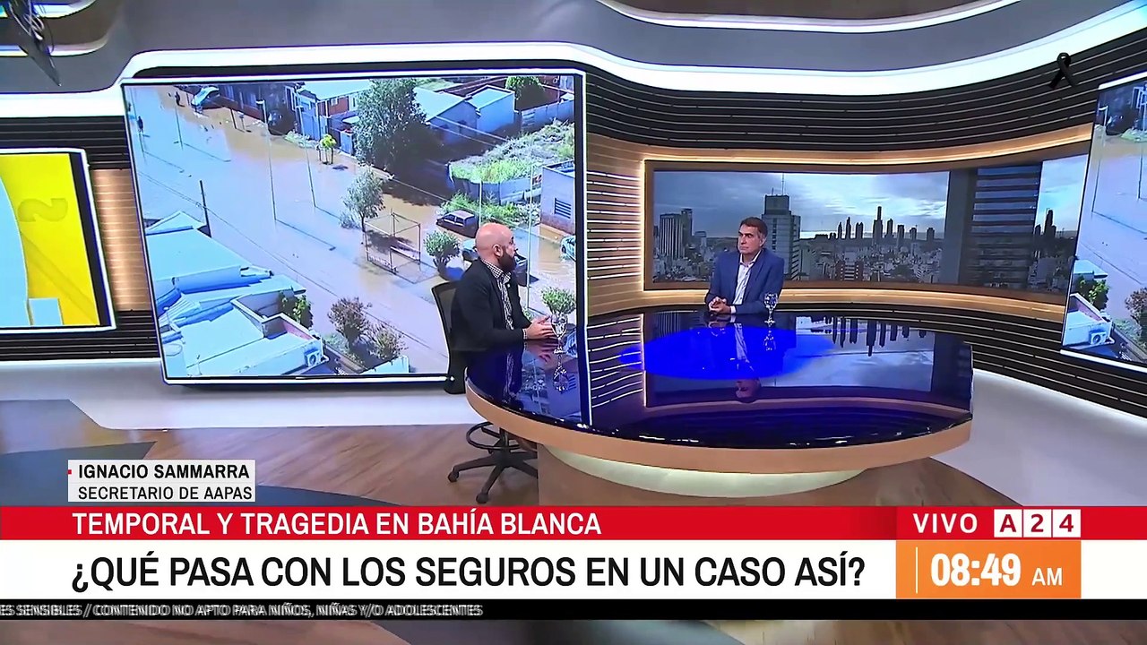 📢 TEMPORAL EN BAHÍA BLANCA:  ¿QUÉ PASA CON LOS SEGUROS DE LOS VEHÍCULOS?
