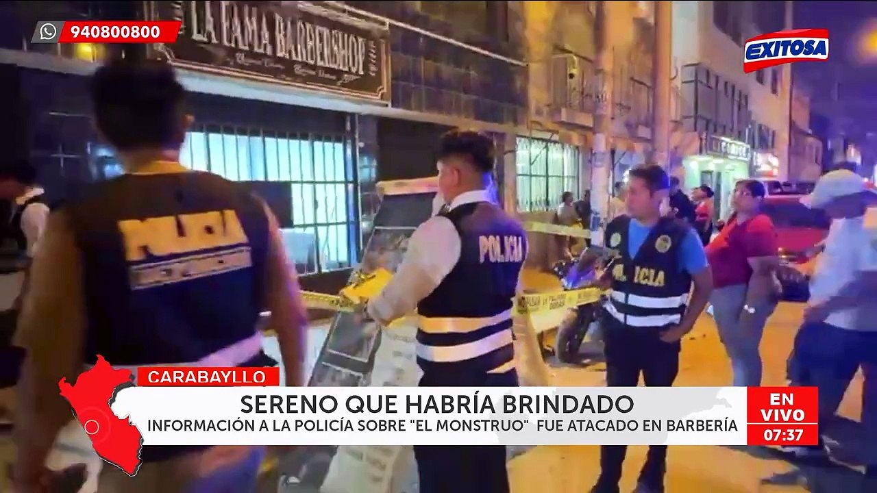 Carabayllo: Sereno baleado habría brindado información de 'El Monstruo' a la PNP antes del ataque