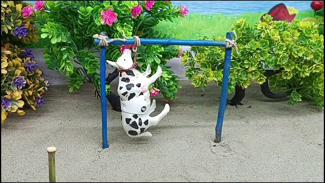 Wadidau !!! Proses Potong Sapi Kurban Truk Oleng, Cow Cutting Cartoon, goru #sapi