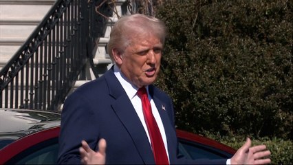 Trump asegura que Estados Unidos no entrará en recesión