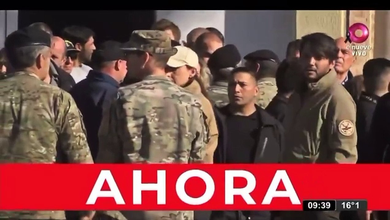 Javier Milei llegó a Bahía Blanca a cinco días del temporal que destrozó la ciudad