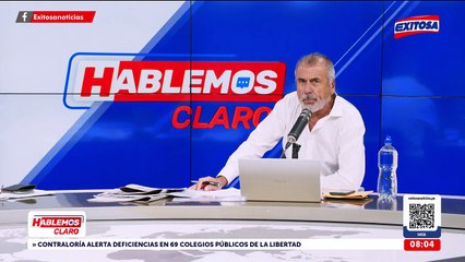 Nicolás Lúcar: "Nuestros políticos están demás, están de sobra, hay que echarlos"