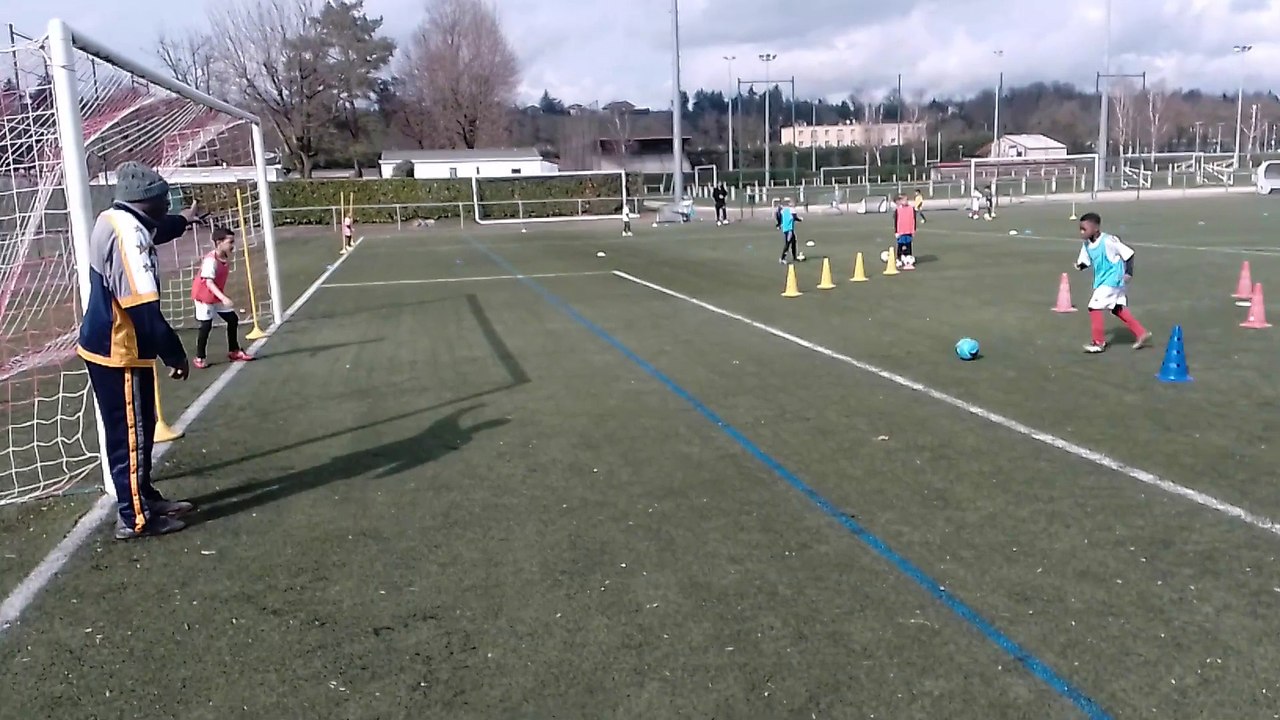Entraînement école de foot