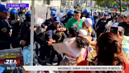 Tania perdió su sustento y obtuvo una deuda de al menos 95 mil pesos por lanzar salsa a policías de la CDMX