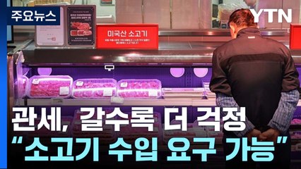 "30개월 이상 소고기 수입해야"...상호관세 빌미 되나? / YTN