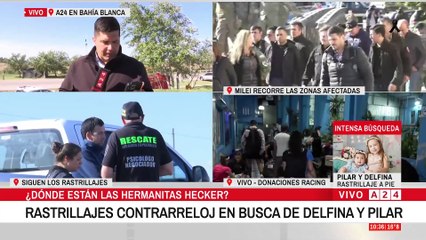 📢 BÚSQUEDA DE PILAR Y DELFINA HECKER EN BAHÍA BLANCA: EL CONMOVEDOR MENSAJE DE SU MAMÁ