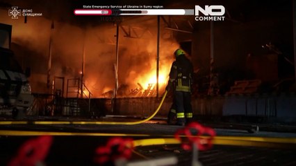 NO COMMENT: Los ataques rusos golpean las ciudades ucranianas de Sumy, Dnipro y Kryvyi Rih