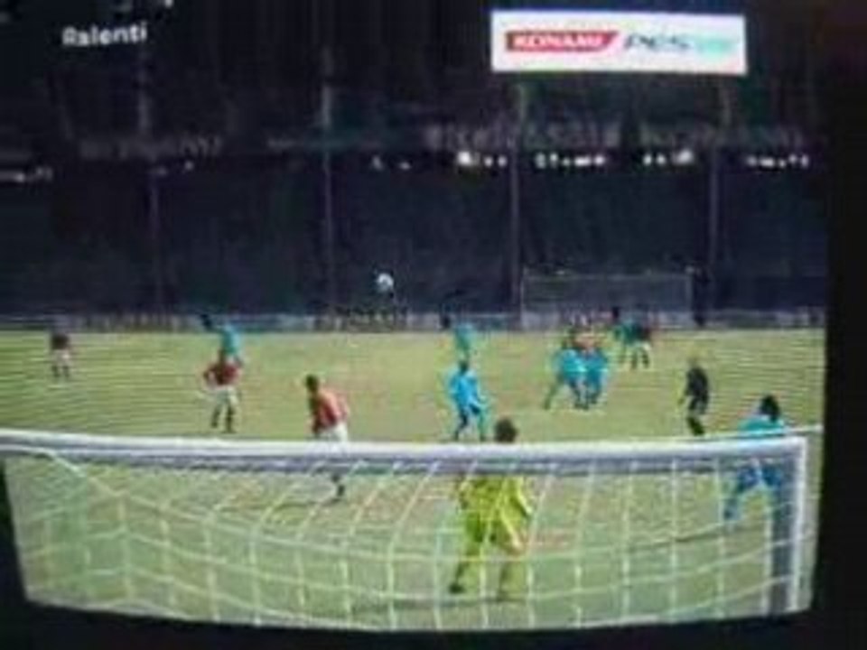 but de eto'o a 35 metres sur PES 2008