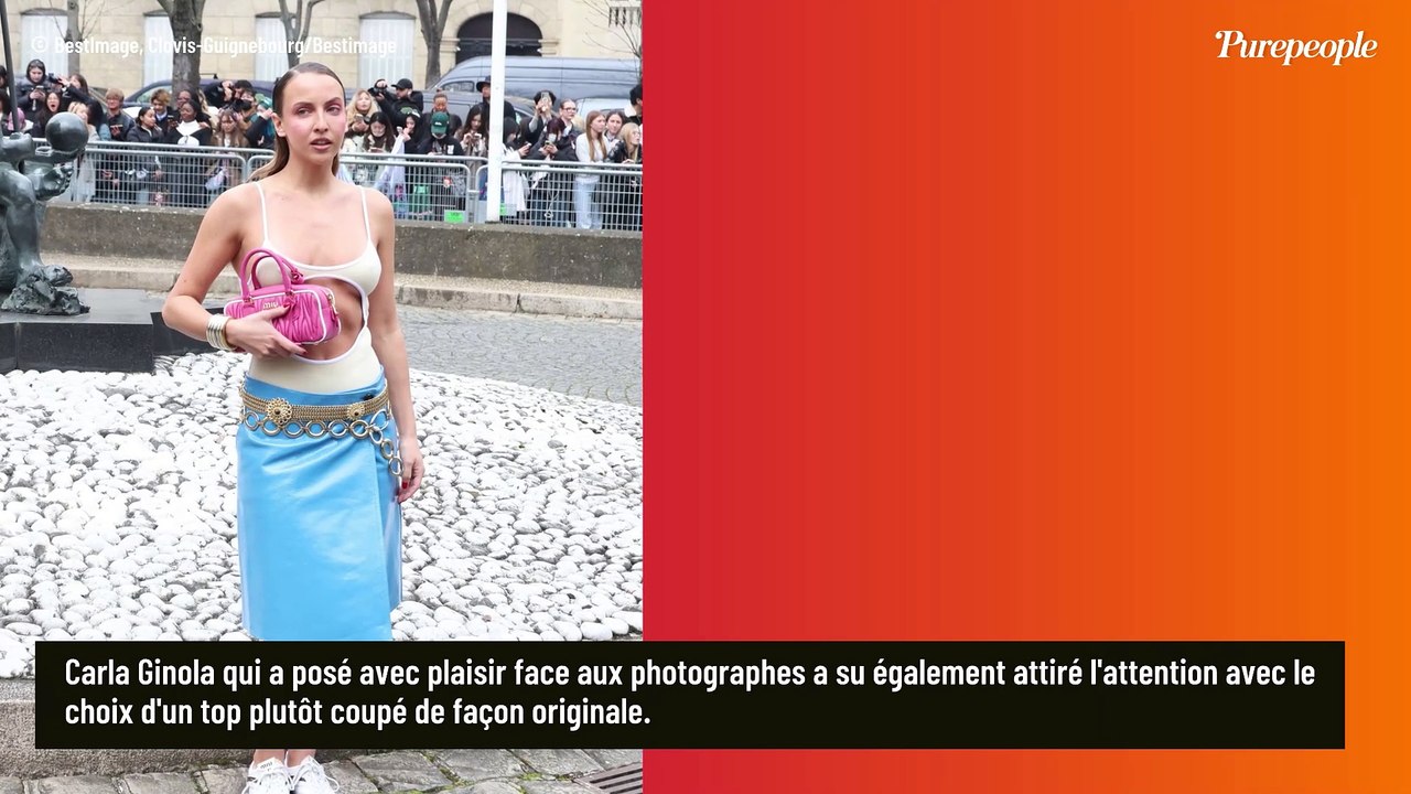 Pauline Ducruet et Louane optent pour cette même pièce très tendance au défilé Miu Miu