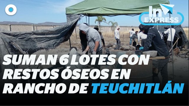 Suman 6 lotes con restos óseos en rancho de Teuchitlán I Reporte Indigo