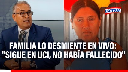 Mininter informó que menor baleado en Chosica murió, pero familia lo desmiente EN VIVO: "Sigue en UCI"
