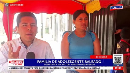 Vocero de Mininter se disculpa EN VIVO por reportar muerte de joven que sigue en UCI: "Lamentamos esta situación"