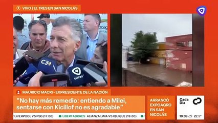 Mauricio Macri: “El Gobierno evitó la catástrofe que había dejado puesta Alberto Fernández"