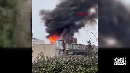 Son dakika... Ataşehir'de AVM'de yangın