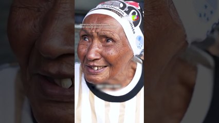 Idosa de 97 anos se emociona ao realizar sonho de conhecer a Neo Química Arena #shorts