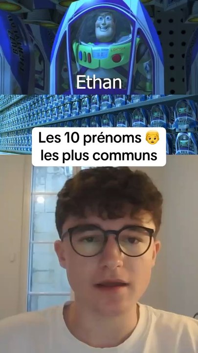 Les 10 prénoms 👦 les plus communs #prenom #prenoms #prénom #classement