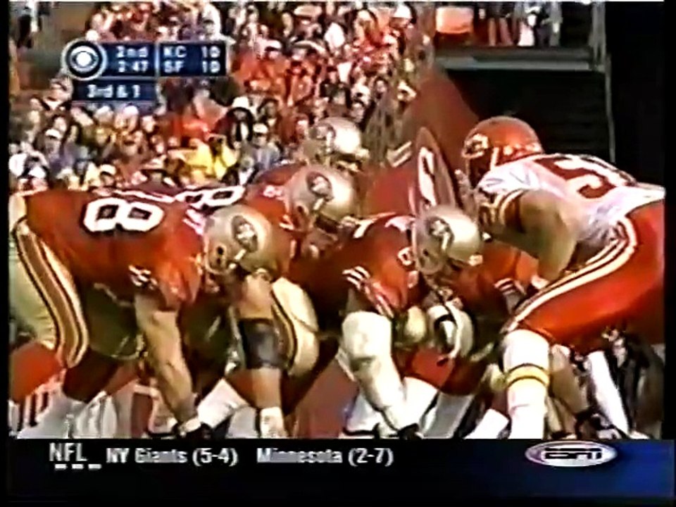 NFL 2002 - Chiefs  @  49ers - Week 10