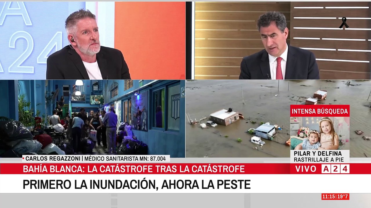 ⚠ CRISIS SANITARIA EN BAHÍA BLANCA: "EL BARRO TAMBIÉN ES CONTAMINANTE" - Carlos Regazzoni