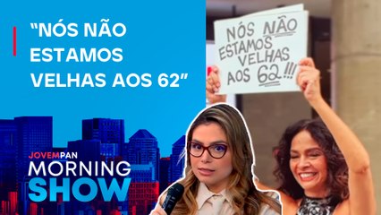 Claudia Ohana faz PROTESTO contra ETARISMO em SP; ENTENDA com psicóloga