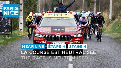 Paris-Nice 2025 - Stage 4 - The race is neutralised