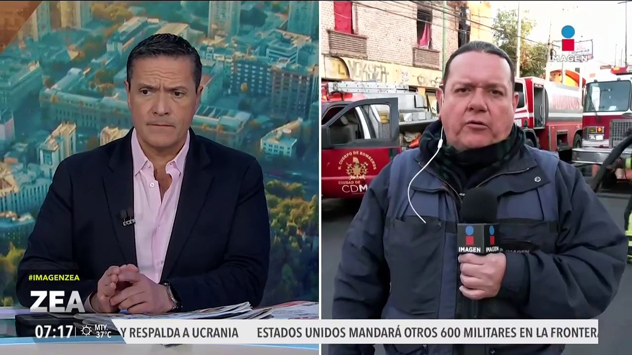 Sofocan incendio en un predio abandonado en la colonia Morelos, CDMX