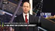 LEX INSIDE - IA & Legaltech : quel impact sur les directions juridiques ?