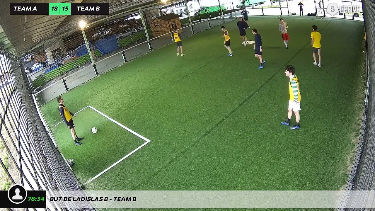 But de Ladislas B - Team B