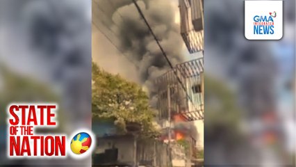 40 residente sa Sta. Mesa, Manila, nasunugan; tubig sa ilog, ginamit ng mga bombero sa pag-apula | SONA
