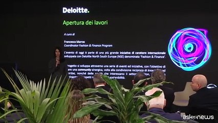 Sostenibilit? e sfide, secondo Workshop Fashion and Finance Deloitte