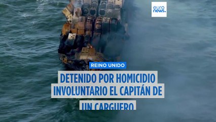Detenido el capitán de un carguero que colisionó con un petrolero este lunes en el mar del Norte