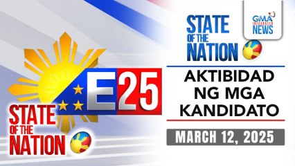 Senatorial candidates, patuloy ang pag-iikot para talakayin ang mga tututukan nilang pangangailangan ng taumbayan | SONA