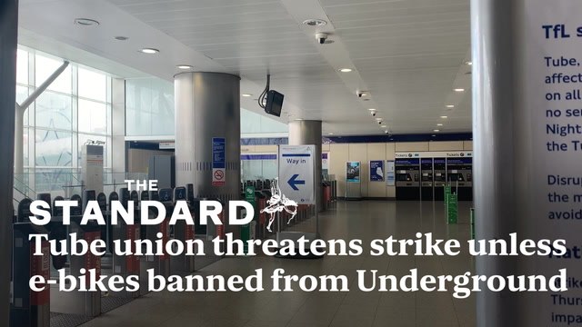 Tube union threatens strike unless e-bikes are banned from London Underground