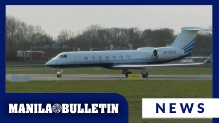 Former President Duterte arrives in Rotterdam, Netherlands