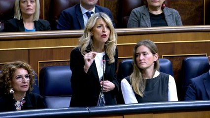 Díaz acusa a Feijóo de "justificar" la violencia machista con aquella frase del "divorcio duro"